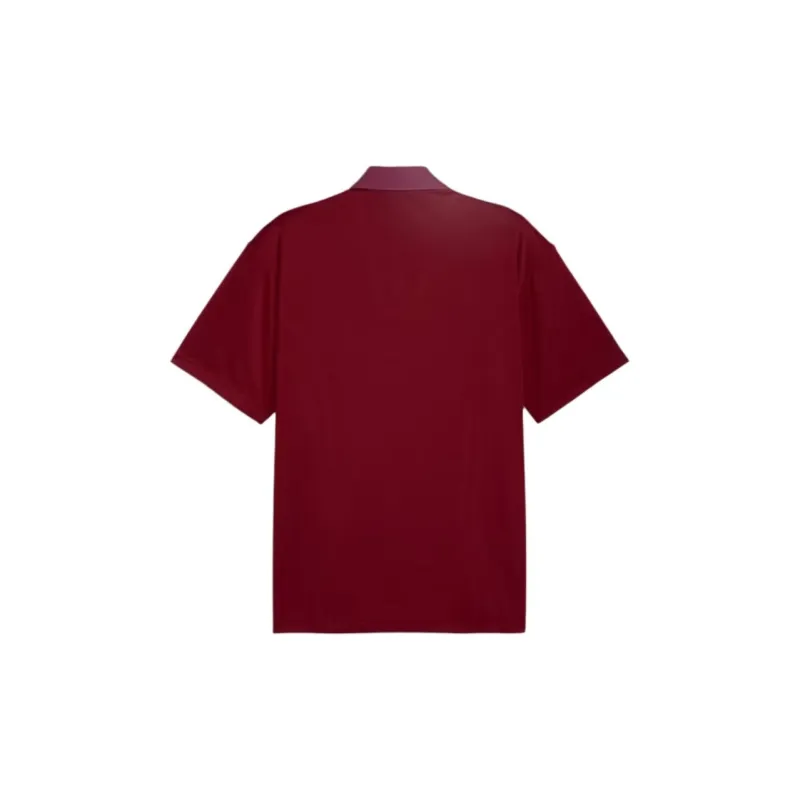 PUMA Graphic SS24 Polo Shirt Men's Red-1