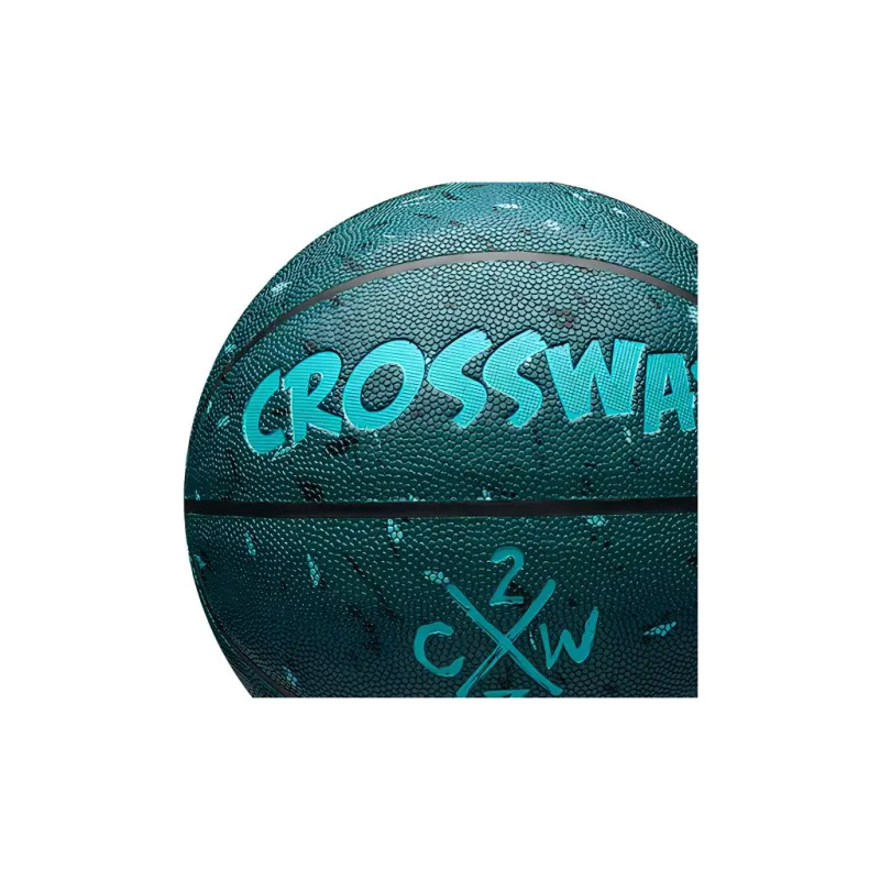 CROSSWAY PU Basketball Peacock Blue Size 6 Training Women's-2