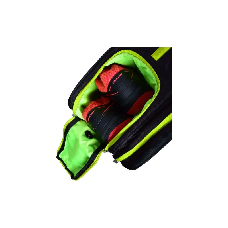 DUNLOP Badminton Racket Bags Crossbody Bag Neon Green Unisex-3