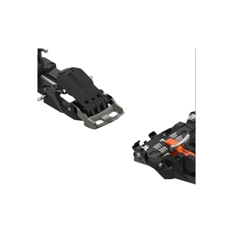 SALOMON Single Snowboard Ski Bindings Orange Black-4