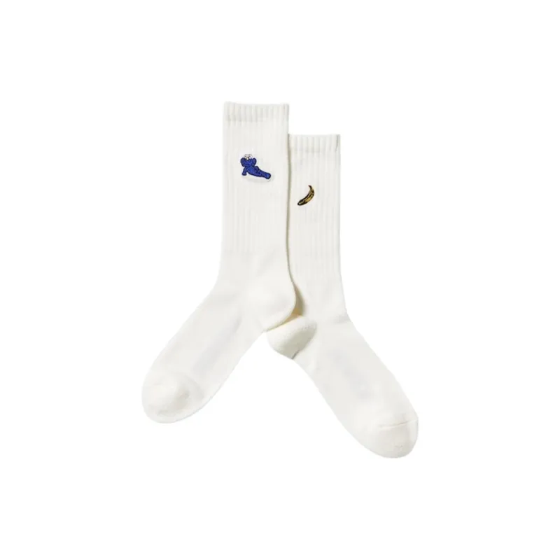 UNIQLO KAWS X WARHOL Collaboration Mid Calf Socks Unisex-0