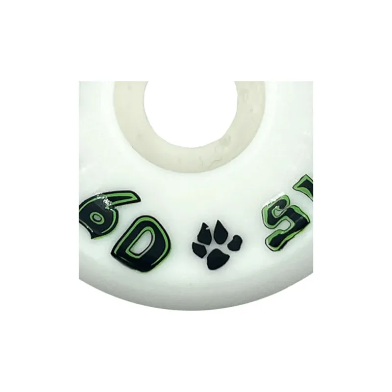 DOGTOWN Skateboard Wheels Land Surfboards 60mm X 99a-White-2