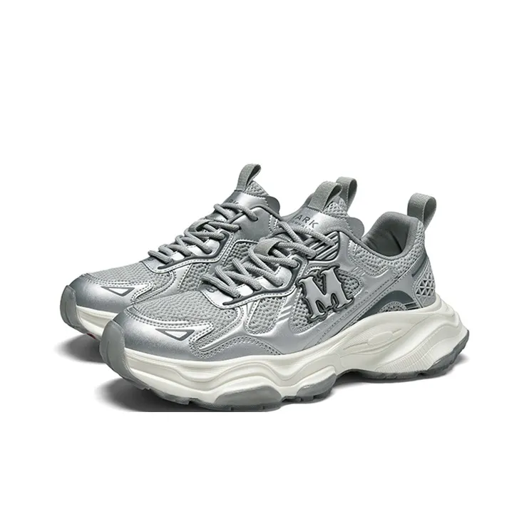 FAIRWHALE Platform Height Increasing, Trendy Casual, Fashion Classic, Versatile Vintage Low Top Chunky Sneakers Men's-2