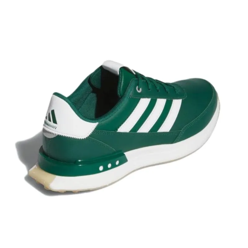 Adidas S2G 24 Leather Spikeless Golf Collegiate Green Cloud White Gum-3
