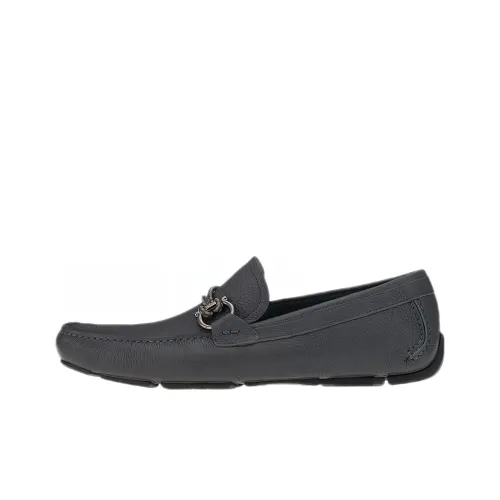 FERRAGAMO GANCINI Casual Shoes Men's Black