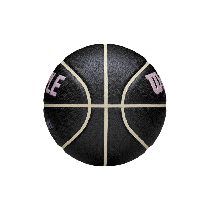 Wilson Synthetic Leather Basketball Black Size 7 Training Unisex-3
