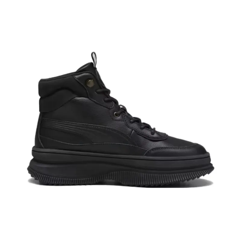 PUMA MAYRA Anti Slip Wear Resistant High Top Casual Shoes Women's Black-1