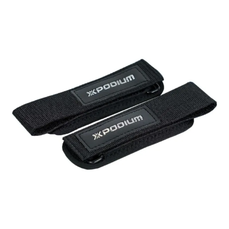 XPODIUM Wristbands Protective 1 Pair Rose Red Nylon SPR Unisex-1