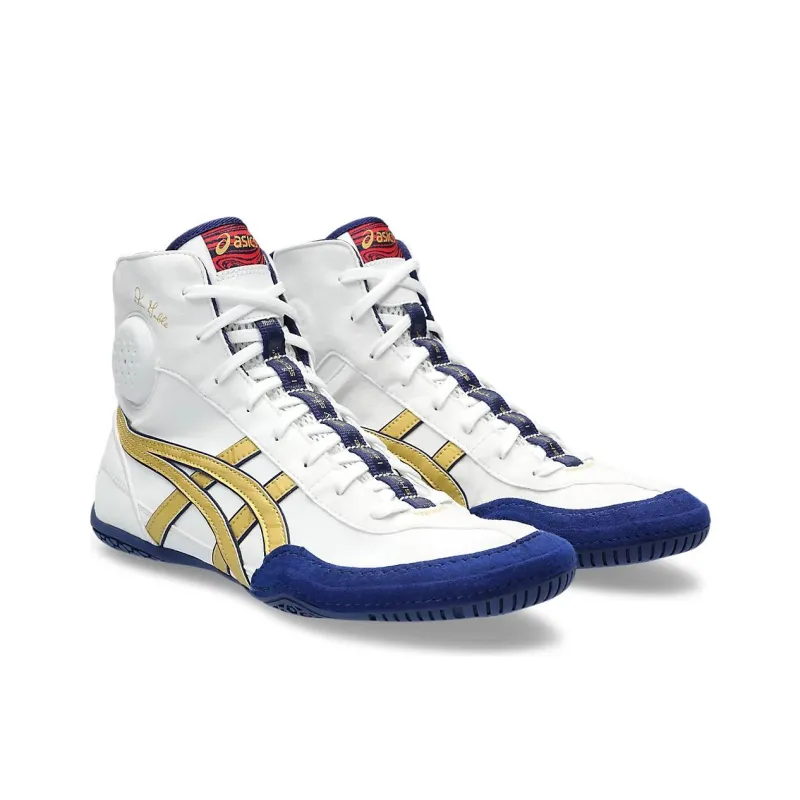 Asics Dan Gable Evo 3 White Rich Gold-3