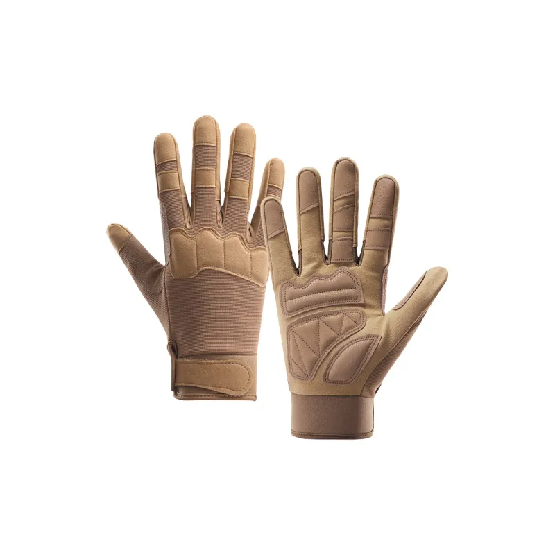 HNJ Riding Equipment Cycling Glove Men's Microfiber Leather-7