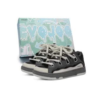 CVOJOO Gift Box Set Slip-Resistant Cushioning Low-Top Skateboard Shoes Unisex