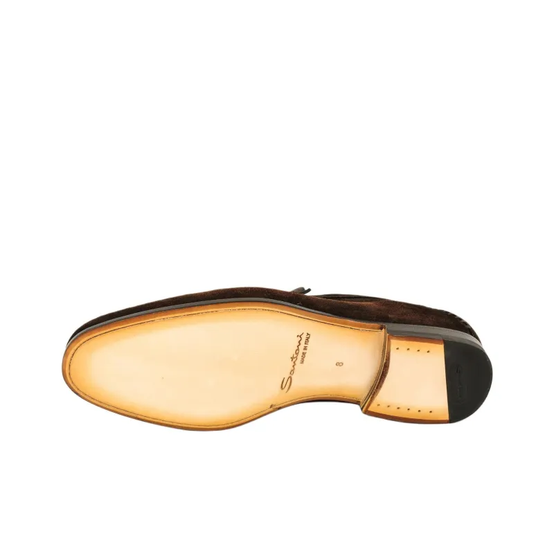 Santoni Benito Loafers Men's Dark Brown-6