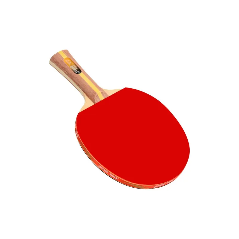 DHS Ping Pong Paddles Unisex Carbon Fiber Black/Red-12