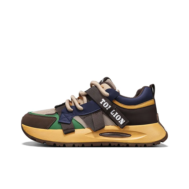 Tonlion Shock Absorbers With Slip Resistant And Abrasion Resistant Properties Low Top Casual Shoes Men's-6