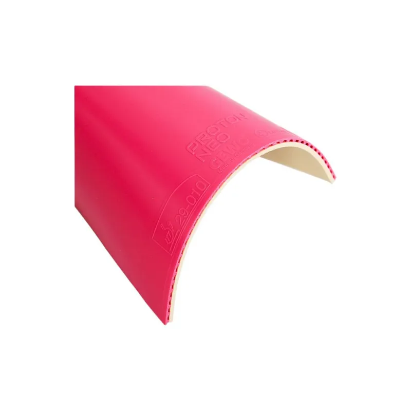 GEWO Grape 475 Table Tennis Rubbers Sponge, Rubber Inverted Rubber Curved Circle Compatibility Basic, Adults 47.5° Pink-1