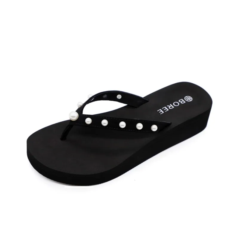 BOREE EVA Flip Flops Women's Black-1