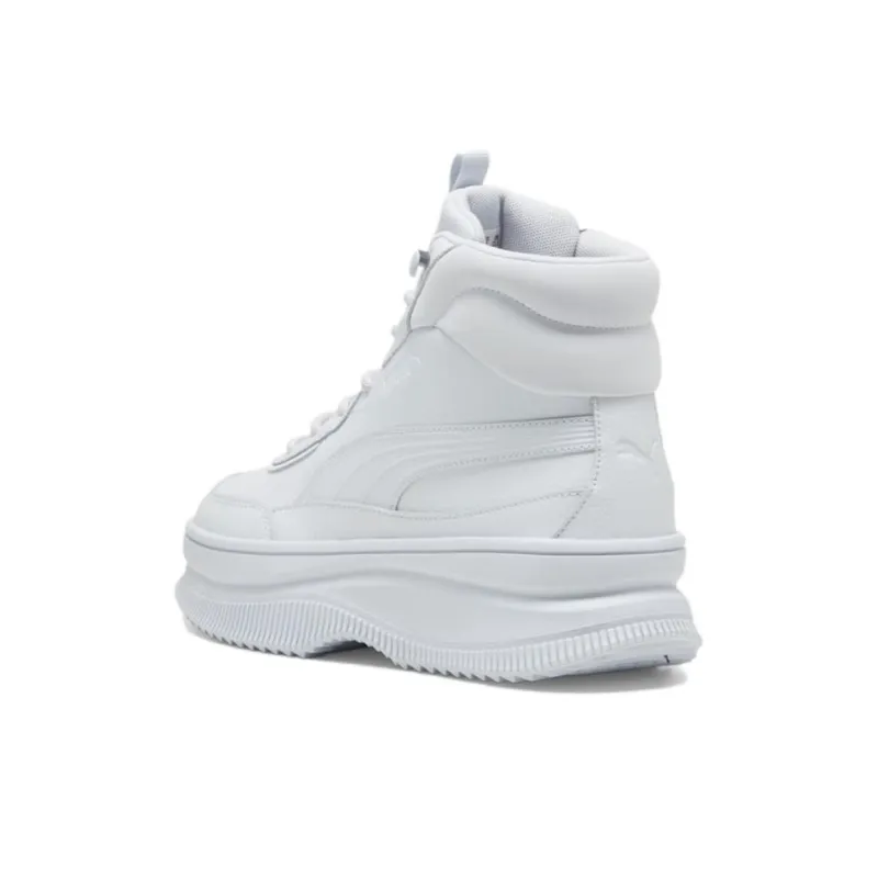 PUMA MAYRA Slip Resistant High Top Casual Shoes Women's White-3