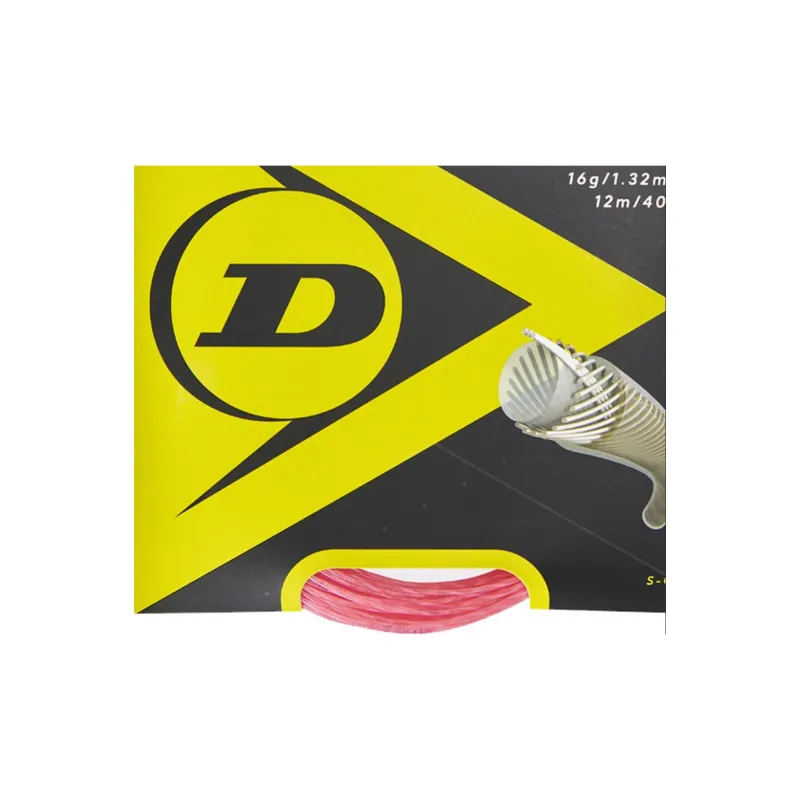 DUNLOP Tennis Racket Strings Synthetic Fiber-4