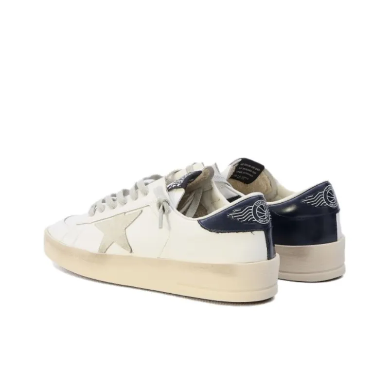Golden Goose Stardan White Ice Gray Blue Navy-3