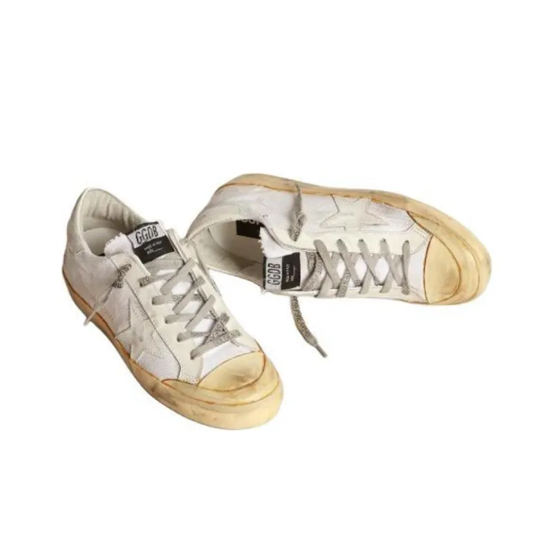 Golden Goose Super-Star Penstar Captoe "White/Beige" Sneakers-2