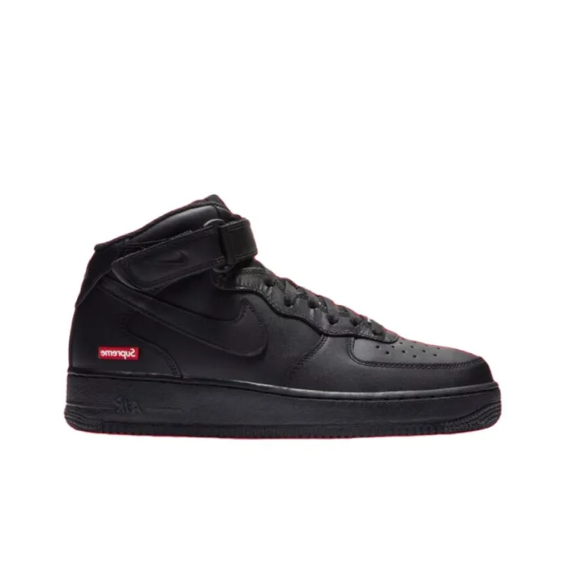 Nike Air Force 1 Mid Supreme Black-1