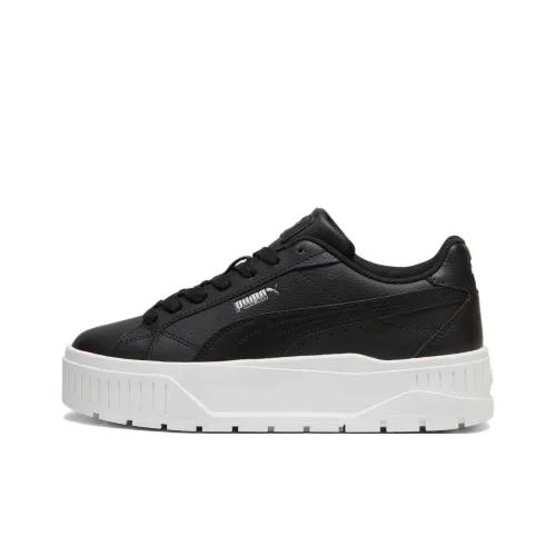 PUMA Karmen II Skateboard Shoes Women's Low-Top Black/White