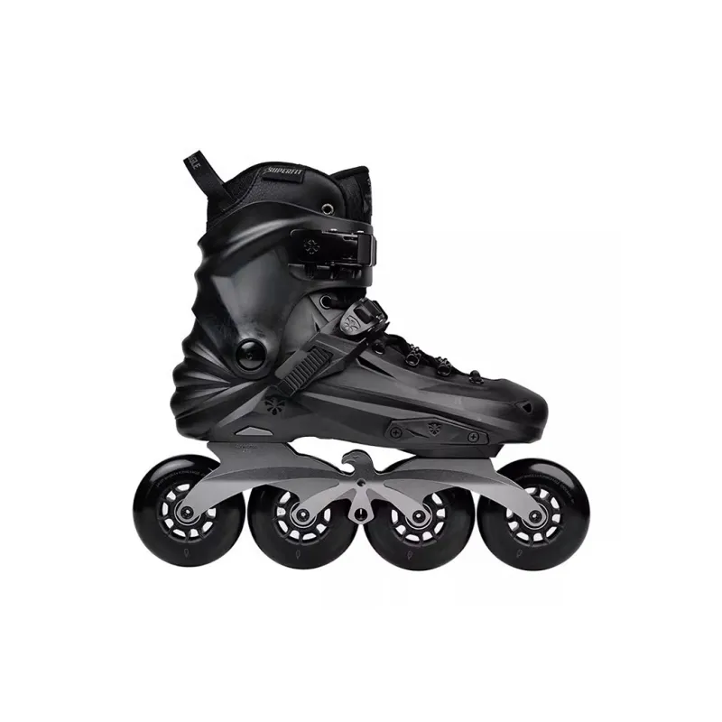 FLYING EAGLE Roller Skate Set PP+PU EPS Liner \ PC Shell Adults, Students, Beginners Unisex 36 46 X7D Black White-4