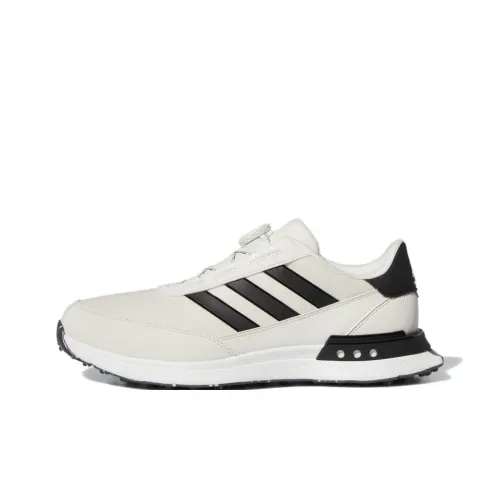 Adidas S2G Golf Shoes Men Low-Top Rail Gray / Core Black / Shoe White