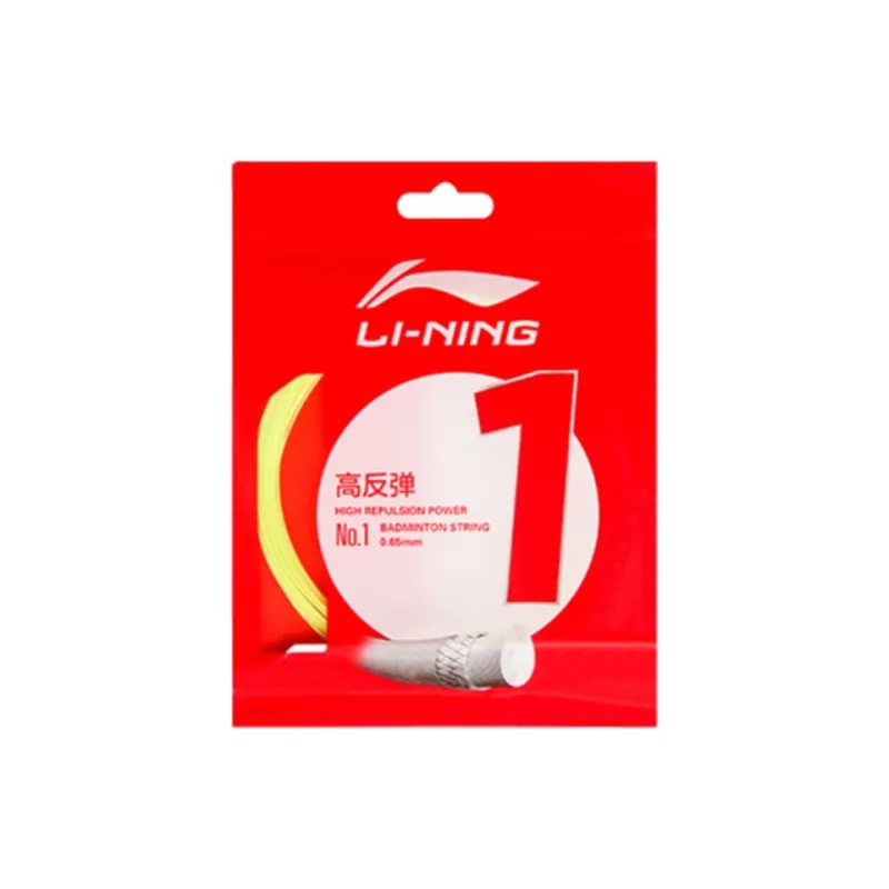 LiNing Badminton Racket Strings Nylon Carbon Fiber Outdoor Sports Unisex Size 1 Badminton String 0.65mm Thread-3