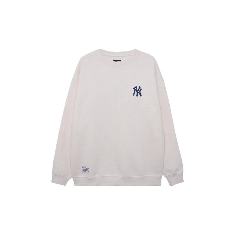 New Era FW24 Sweatshirt Unisex Ivory White-1