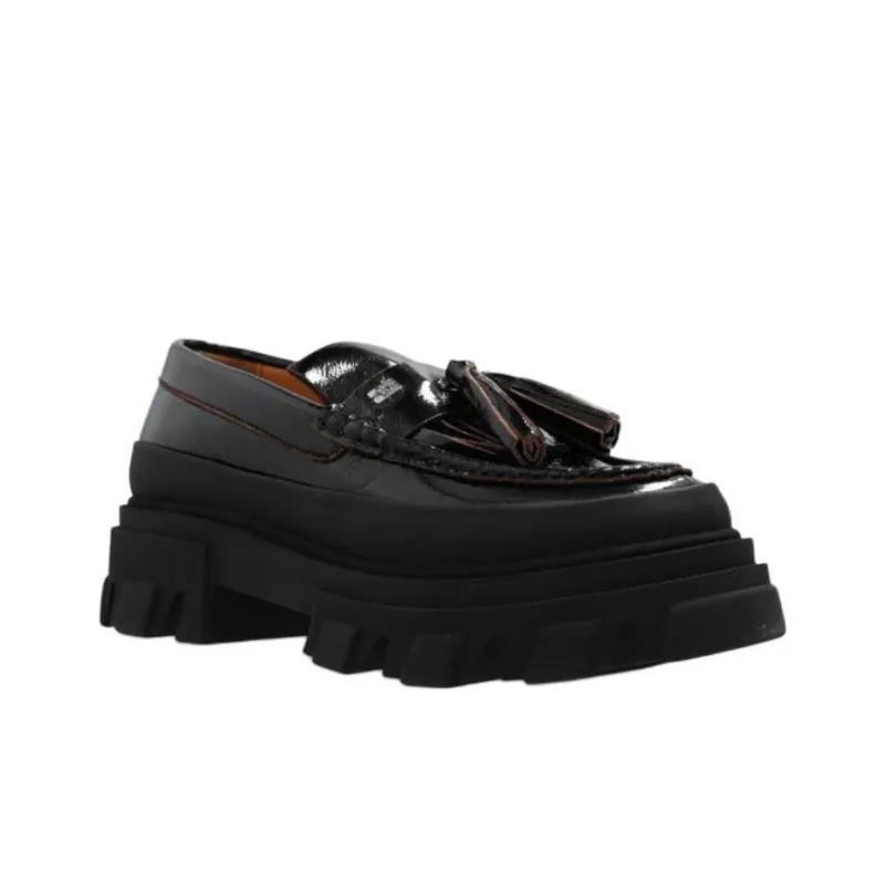 GANNI Loafers Women's Black-2