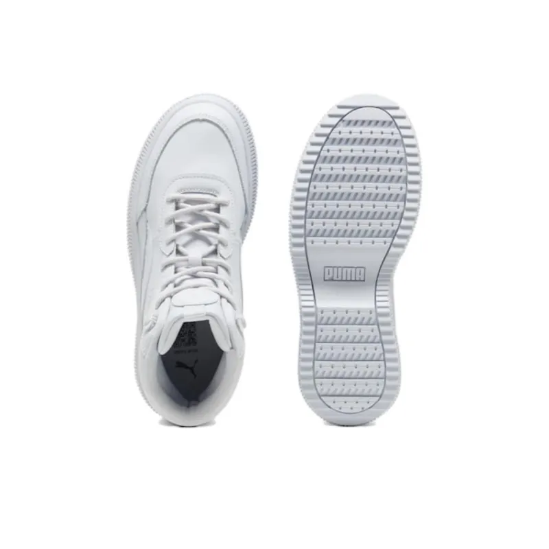 PUMA MAYRA Slip Resistant High Top Casual Shoes Women's White-4