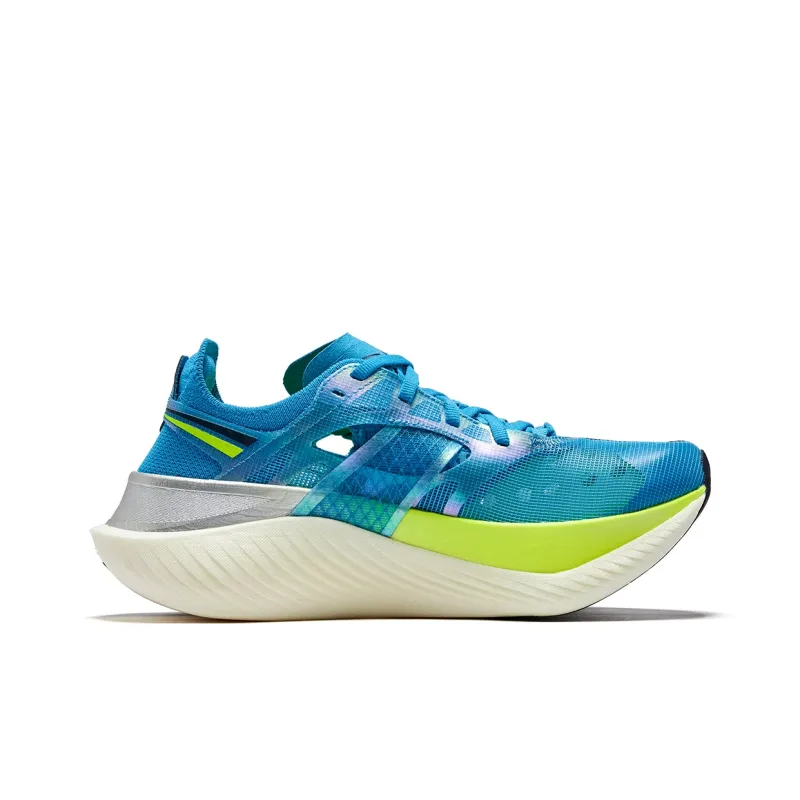 Saucony Low Top Running Shoes Women's Blue Green-1