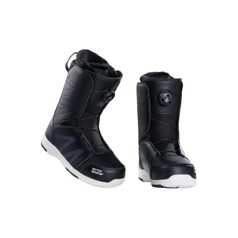 SNOWBOARDS WS Single Snowboard Ski Boots Unisex-3