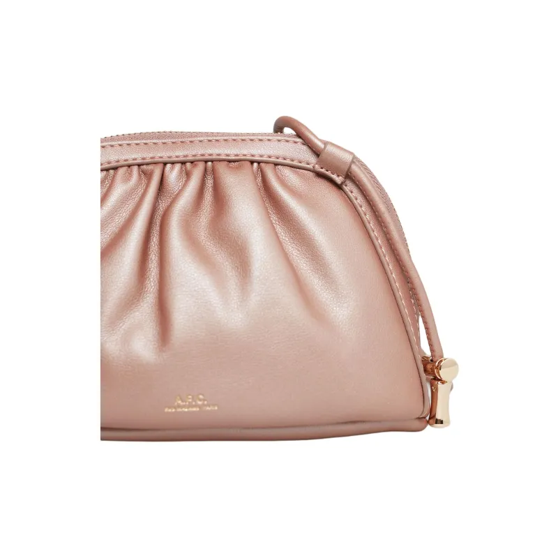 A.P.C Polyurethane With Polyester Wallet Small Size Women's Rose Gold-2