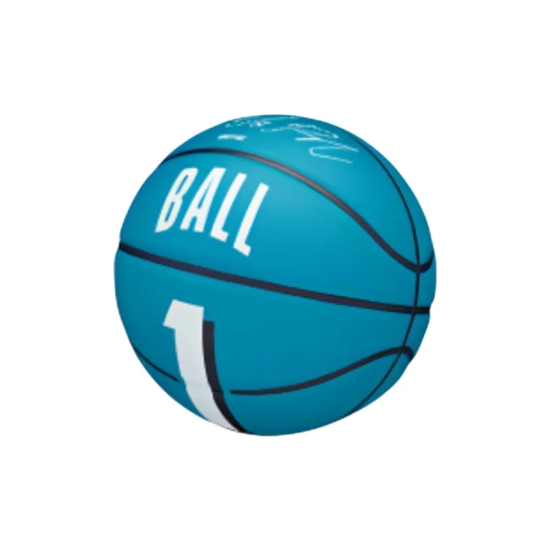 Wilson NBA PU Basketball Blue White Size 3 Training Unisex-3