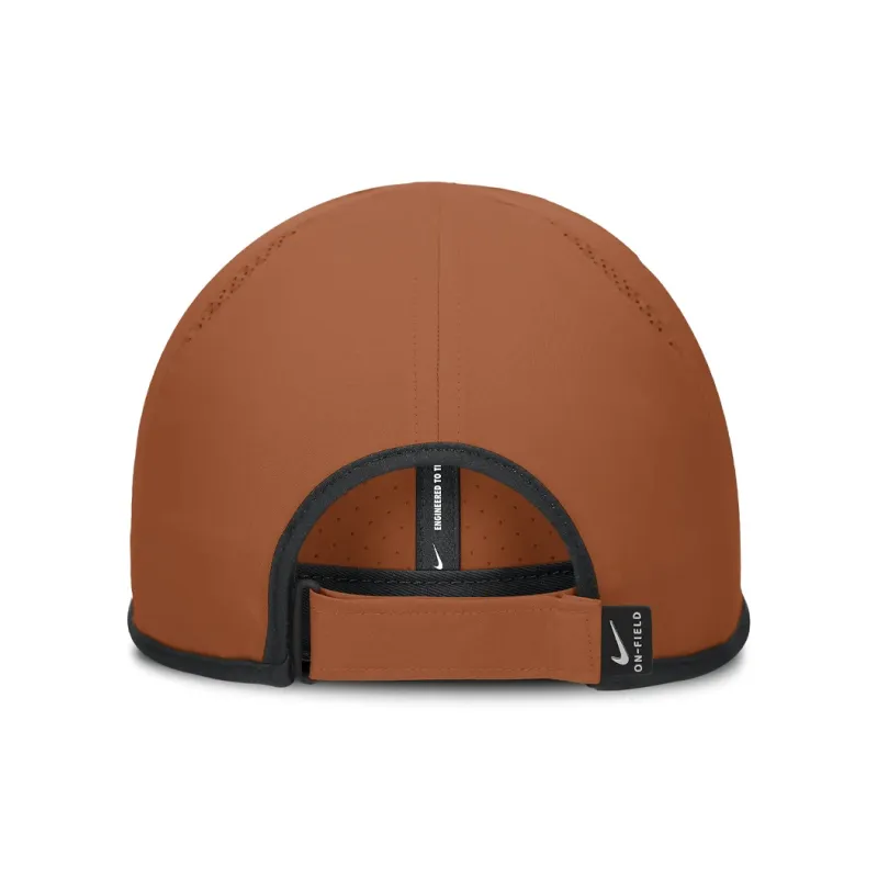 Nike Recycled Polyester Baseball Caps Men's Desert Orange-1