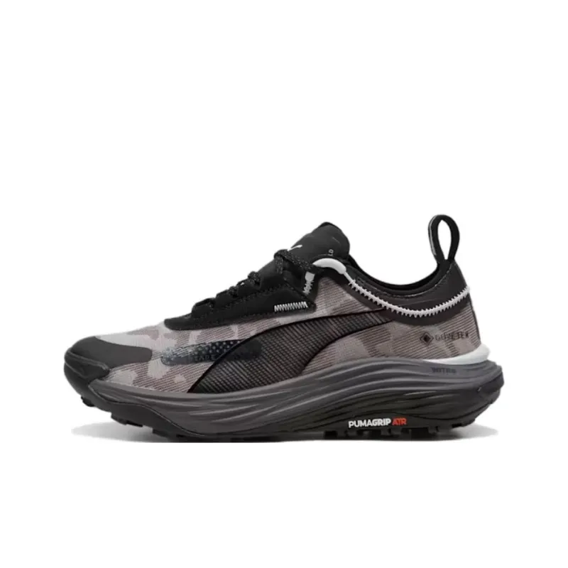 PUMA Voyage NITRO 3 Anti Slip Wear Resistant Low Top Trail Running Running Shoes Women's Gray-0