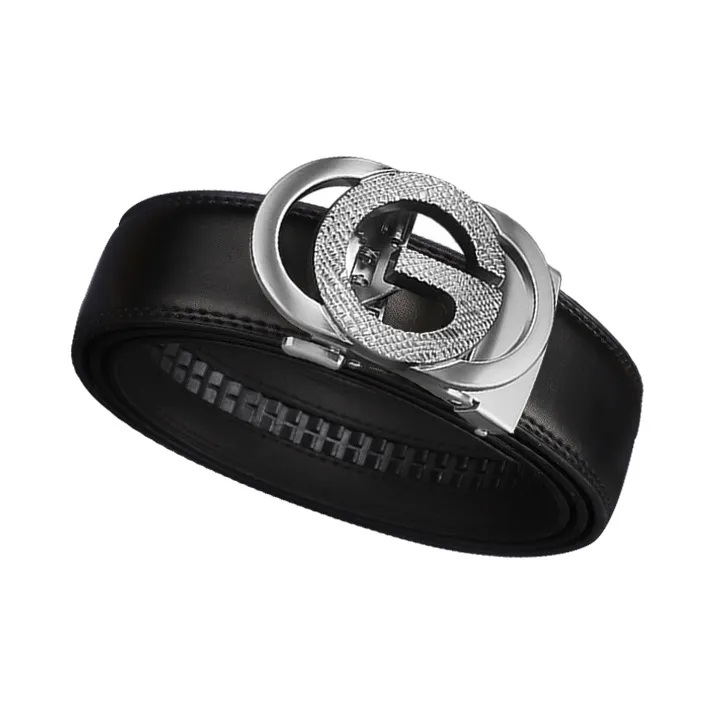 15 MINS Cow Split Leather Belts Men's Width  3.5cm-15
