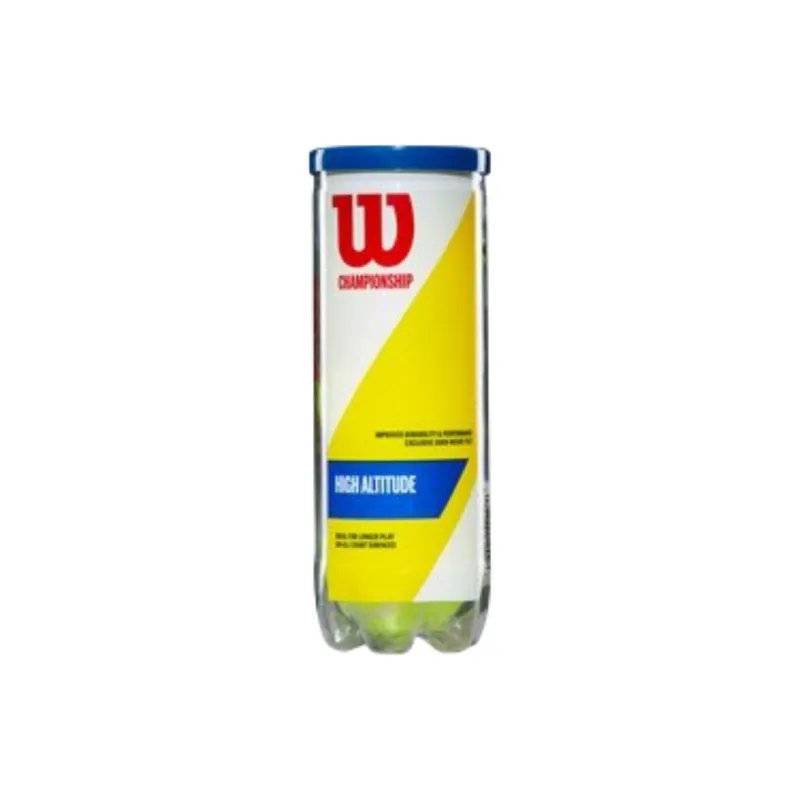 Wilson Championship High Altitude Tennis Balls Training Ball Indoor And Outdoor Yellow-4
