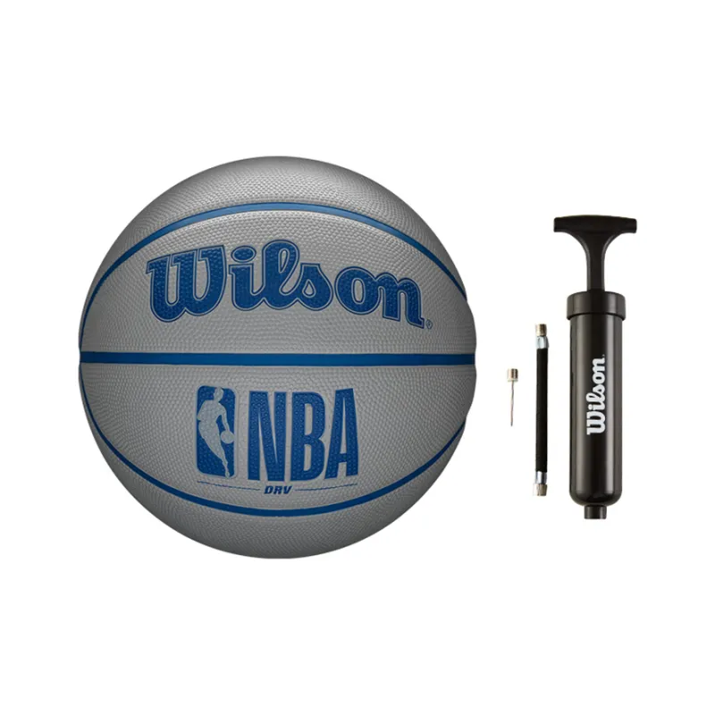 Wilson NBA Rubber Basketball Gray Size 7 Ball Training Unisex-5
