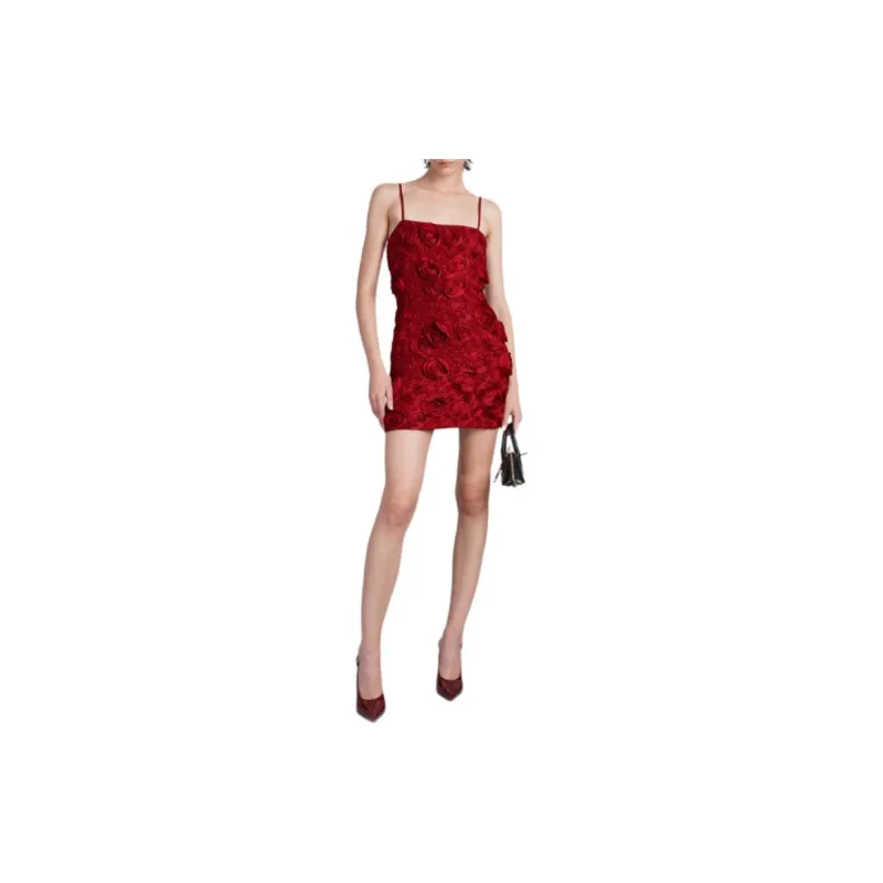 Blumarine Slip Dress Women's Red-3