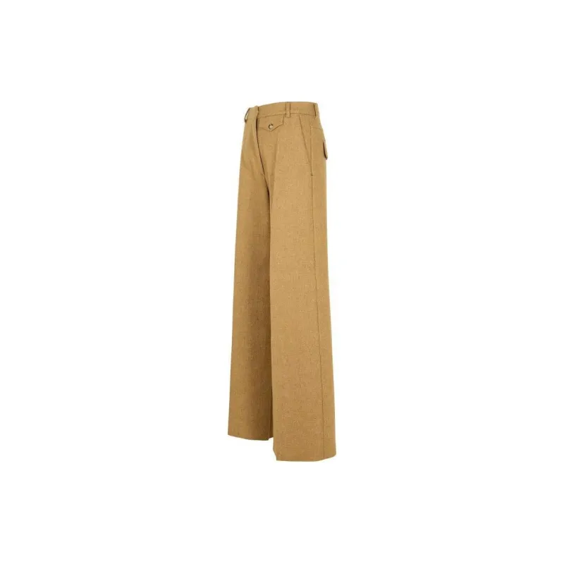 SportMax 'S Max Mara Wide Leg Tweed Trousers-2
