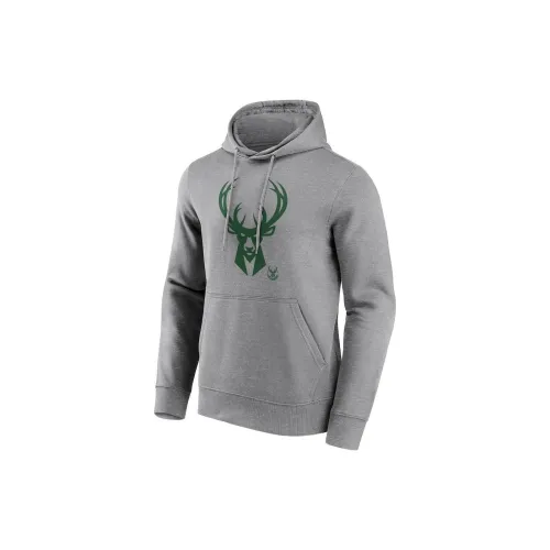 NBA Milwaukee Bucks Sweatshirts Men Gray