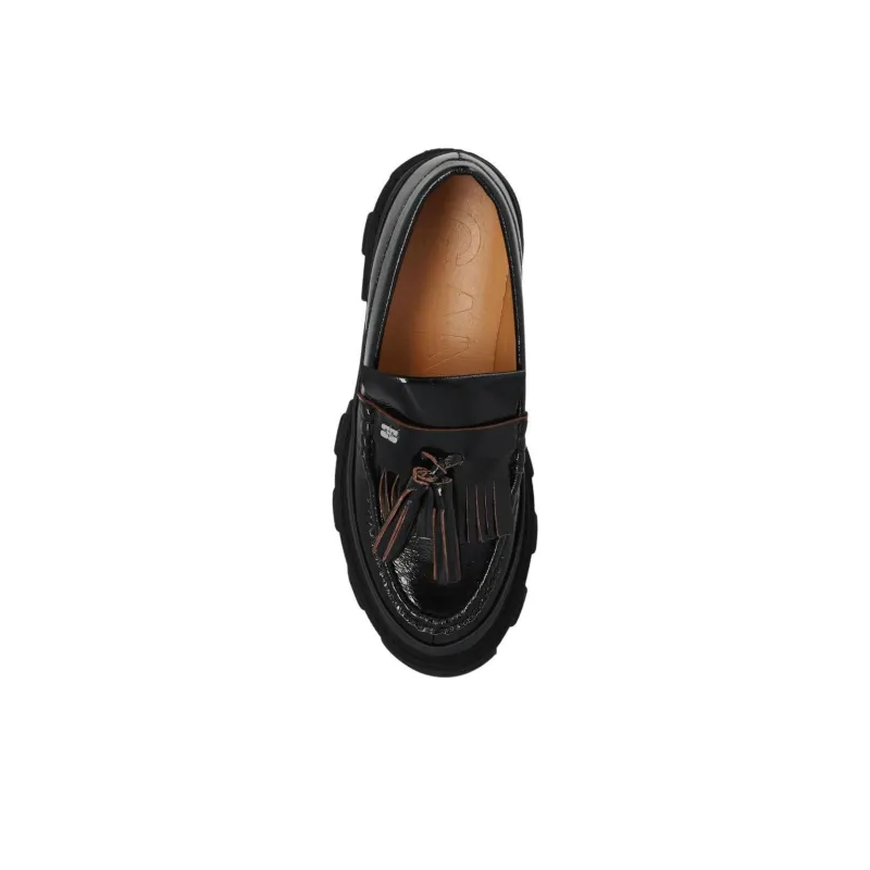 GANNI Loafers Women's Black-4