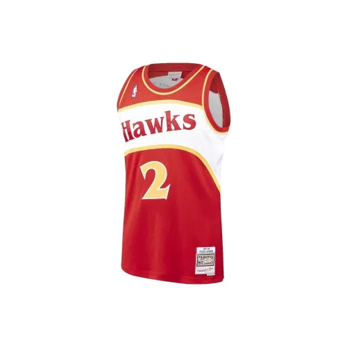 NBA Atlanta Hawks Basketball Jerseys Men Red