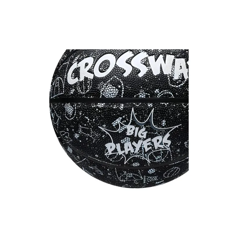 CROSSWAY PU Basketball Black White Size 6 Ball Training Unisex-2