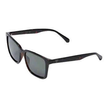 GUESS Resin Rectangular Sunglasses Men's H Black