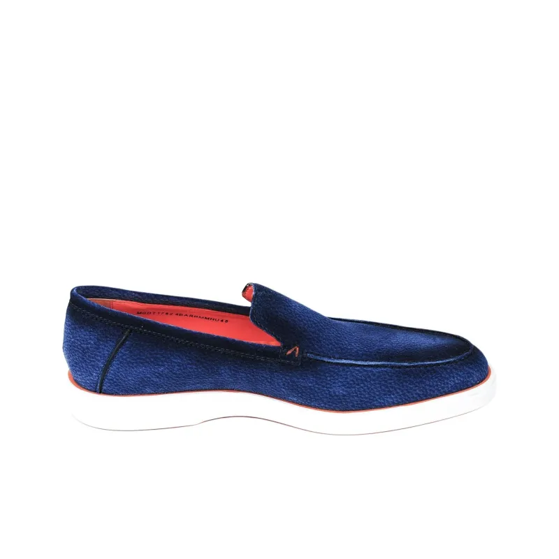 Santoni Guido Casual Shoes Men's Blue-1