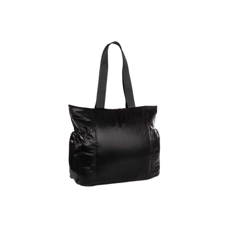 PUMA Nylon With Polyurethane Tote Bag, Shopping Bag, Shoulder Bag, Handbag Tubas Unisex Black-1